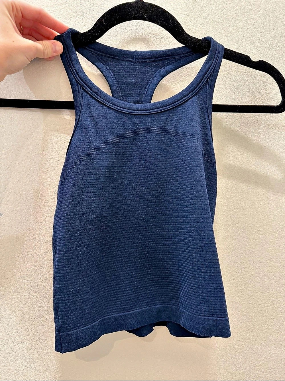 lululemon Swiftly Tech Racerback Tank Top 2.0 Blue Racerback Tank Top Like New